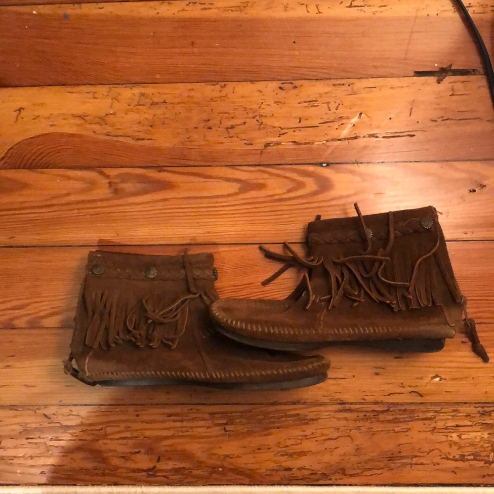 Minnetonka booties